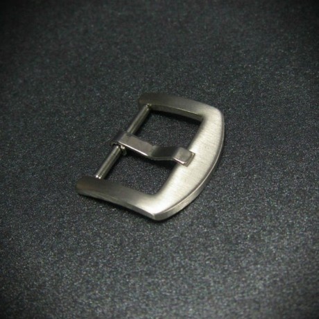 BRUSHED STEEL THUMBNAIL SPRING BAR STEEL WATCH BUCKLE