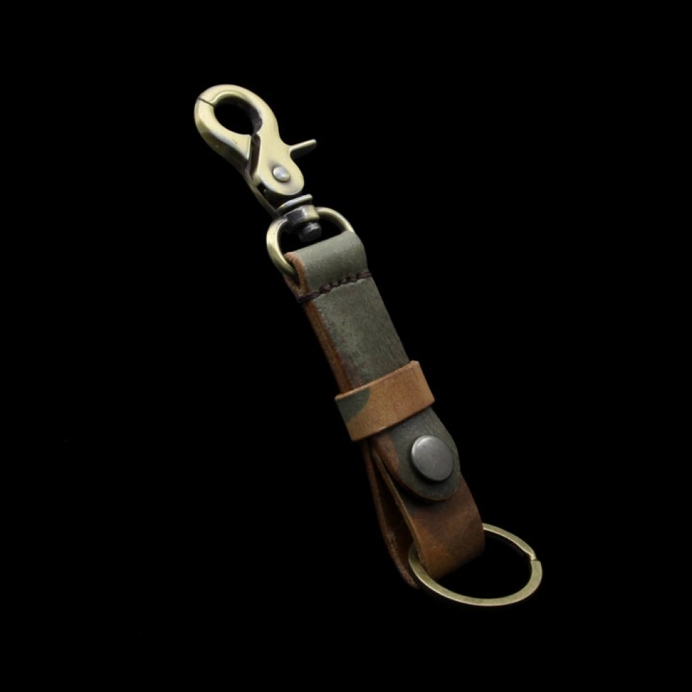 LEATHER KEY FOB, MILITARY 101