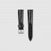 18mm (Black) 'Diver 3' PU Watch Strap